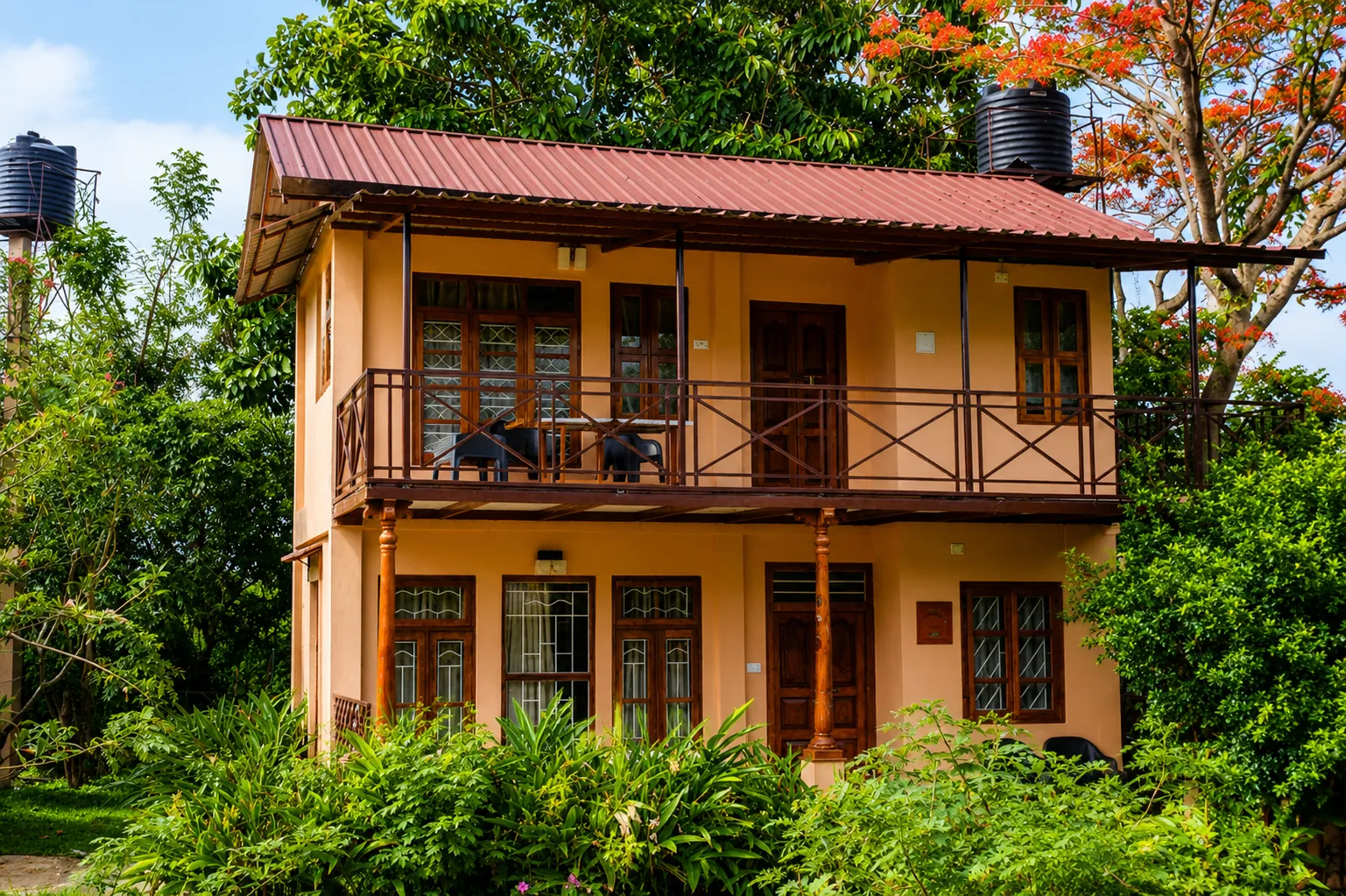 Location beside Mudumalai Tiger Reserve